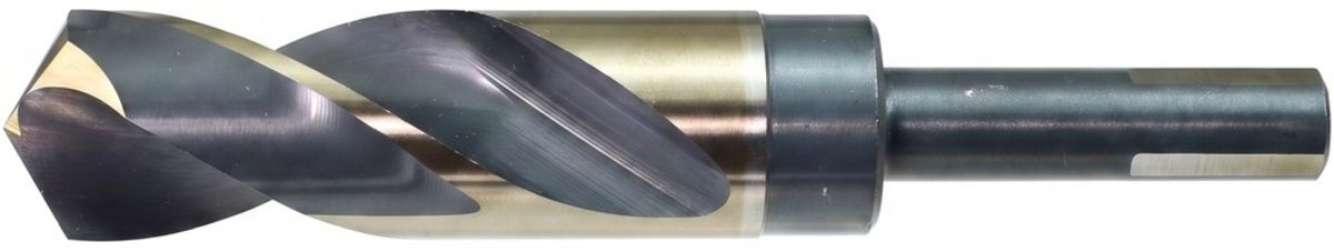 WALTER Drillco Nitro� Series 1000N 3/4 WALTER Drillco Nitro� Series 1000N 3/4" X 6" X 1/2" 3-Flat Shank Black & Gold Coated S&D Drill Bit