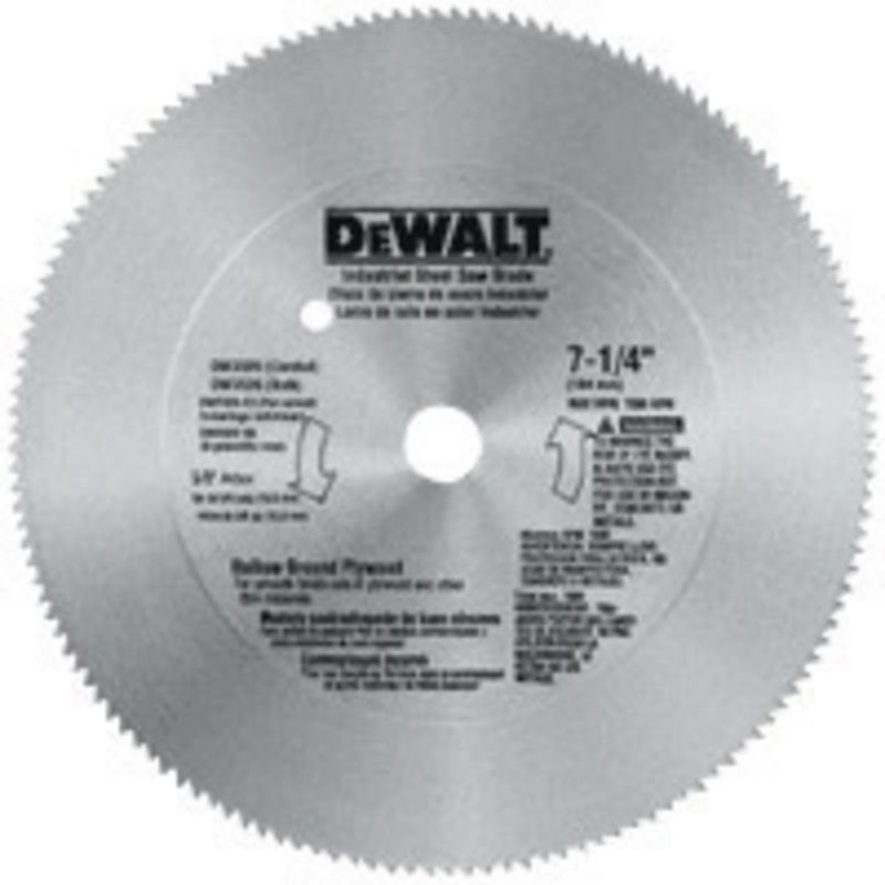 DEWALT� 7 1/4" 40 Teeth Series 20� Steel Circular Saw Blade