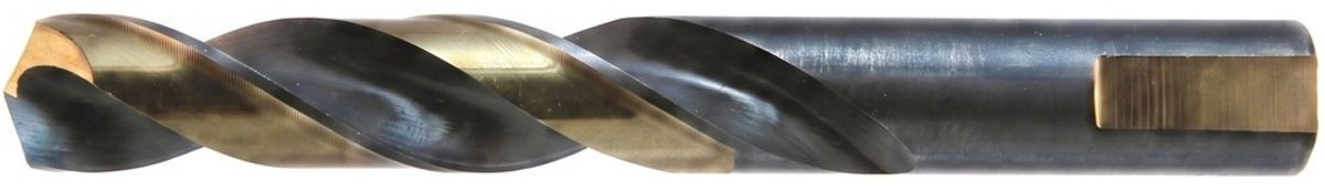 WALTER Drillco Nitro� Series 350N 3/16 WALTER Drillco Nitro� Series 350N 3/16" X 3" X 3/16" 3-Flat Shank Black & Gold Coated Mechanics Length Drill Bit