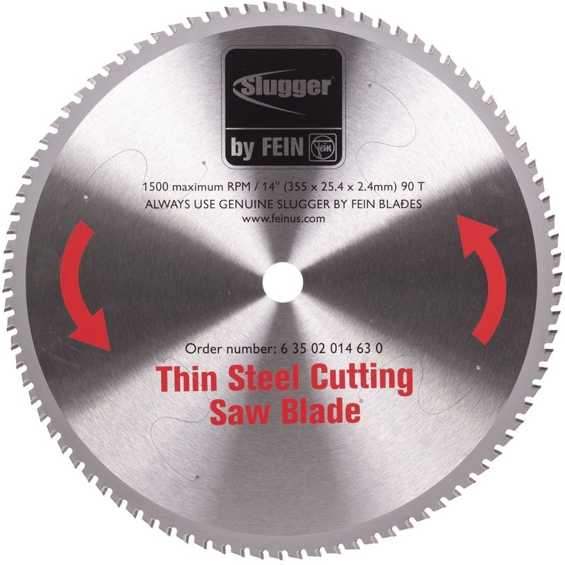 Fein Slugger 14" Thin Steel Metal Cutting Saw Blade  90 Teeth