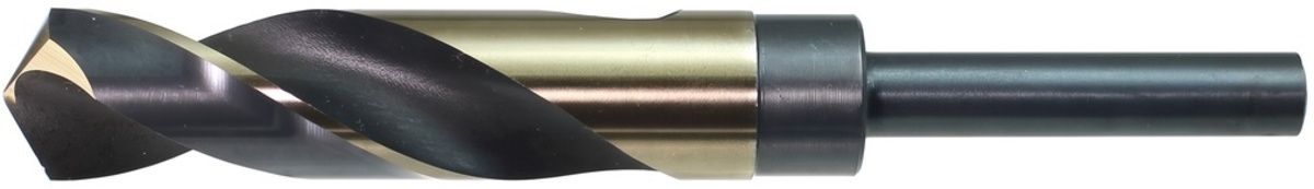 WALTER Drillco Nitro� Series 1035N 17/32 WALTER Drillco Nitro� Series 1035N 17/32" X 6" X 3/8" Reduced Shank Black & Gold Coated S&D Drill Bit