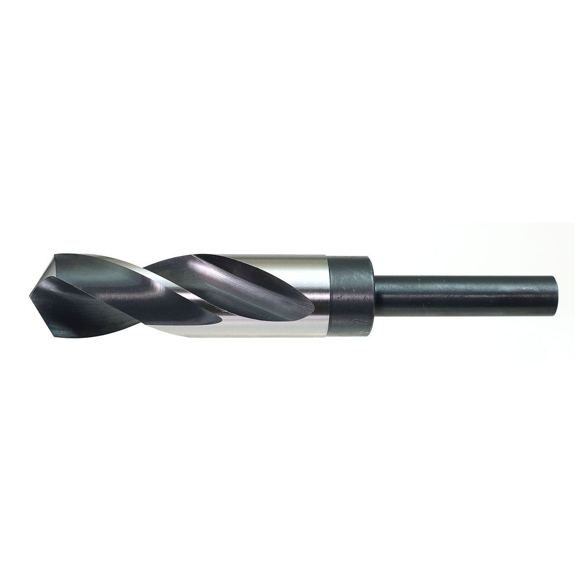 WALTER Drillco Nitro Series 1000A 11/16 WALTER Drillco Nitro Series 1000A 11/16" X 6" Bright And Black HSS S&D Drill Bit With 1/2" Reduced Shank And 3" Spiral Flute