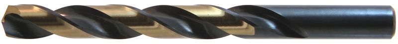 WALTER Drillco Nitro� Series 400N 1/8 WALTER Drillco Nitro� Series 400N 1/8" X 2.75" X 1/8" Straight Shank Black & Gold Coated Jobber Length Drill Bit