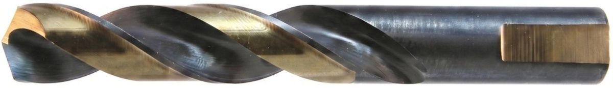 WALTER Drillco Nitro� Series 350N 1/4 WALTER Drillco Nitro� Series 350N 1/4" X 3.5" X 1/4" 3-Flat Shank Black & Gold Coated Mechanics Length Drill Bit
