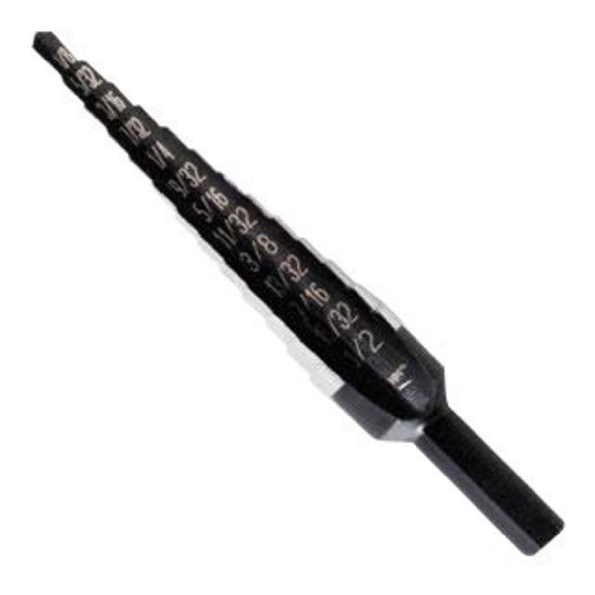 IRWIN� Unibit� 7/8 IRWIN� Unibit� 7/8" - 1-1/8" X 2.86 X 7/16" Hex Shank Black Oxide Coated Step Drill Bit