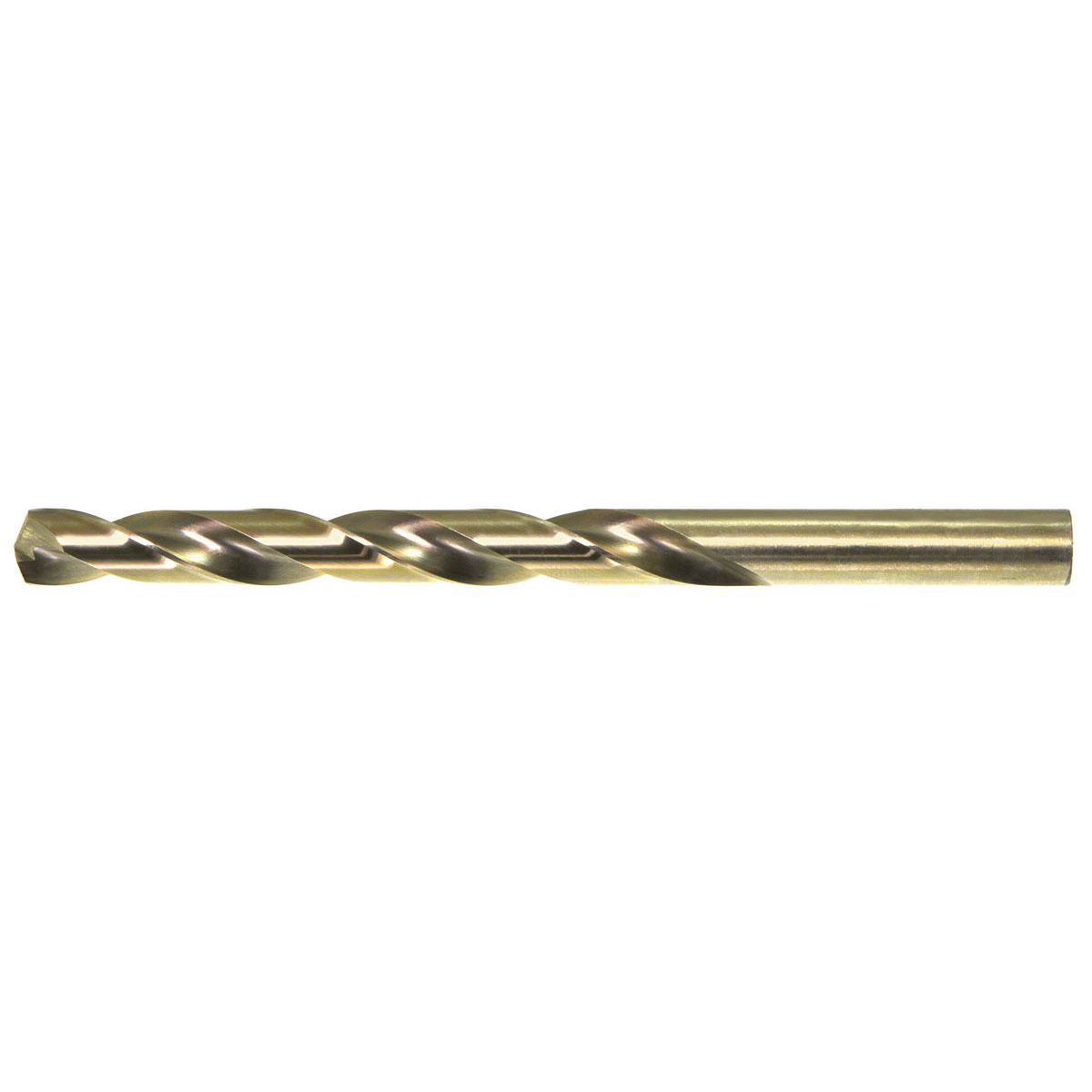 WALTER Drillco Series 500 7/16" X 5 1/2" Bronze Cobalt General Purpose Heavy Duty Jobber Length Drill Bit With Straight Shank And 4 1/16" Spiral Flute (6 Per Pack)