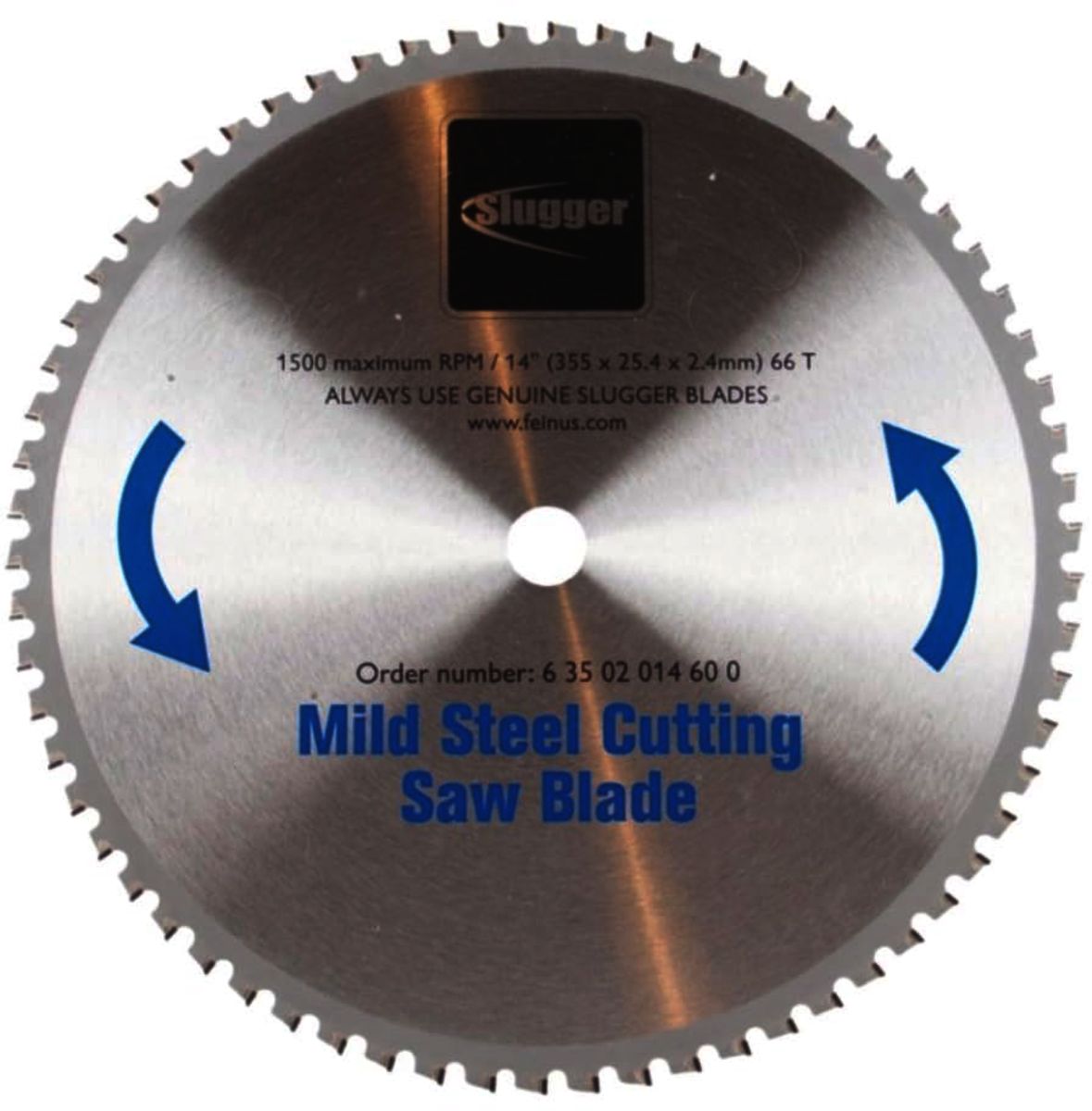 Fein 14" 66 Teeth Slugger Carbide Circular Saw Blade (For Metal Cutting)
