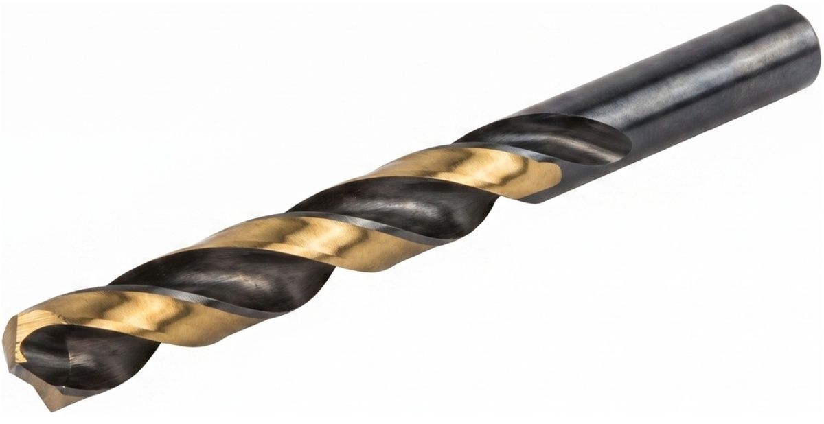 WALTER Drillco Nitro� Series 400N 1/4 WALTER Drillco Nitro� Series 400N 1/4" X 4" X 1/4" Straight Shank Black & Gold Coated Jobber Length Drill Bit