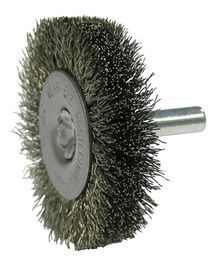 Weiler® 2 Weiler® 2" X 1/4" Weiler® Stainless Steel Crimped Wire Radial Wheel Brush