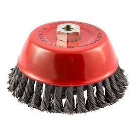 Norton® 6 Norton® 6" X 5/8" - 11" Gemini Carbon Steel Standard Twist Cup Brush
