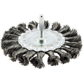 Norton® 4 Norton® 4" X 1/4" Gemini Carbon Steel Standard Twist Wheel Brush