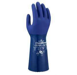 SHOWA™ X-Large Nitrile Full Coated Work Gloves With Polyester Liner And Gauntlet Cuff