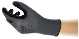 Ansell Size 9 EDGE® 48-128 13 Gauge Nitrile Palm Coated Work Gloves With Polyester Liner And Knit Wrist