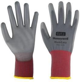 PIP Global Safety® Large WORKEASY® 13 Gauge Smooth Nitrile Palm And Finger Coated Work Gloves With Polyester Liner And Knit Wrist