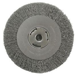 Weiler® 8 Weiler® 8" X 5/8" Wolverine™ Steel Crimped Wire Wheel Brush
