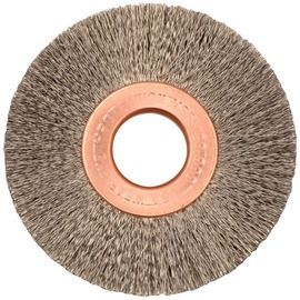 Weiler® 2" X 1/2" Weiler® Steel Crimped Wire Small Diameter Wheel Brush