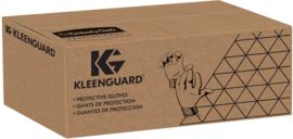 Ansell Size 9 KleenGuard™ G40 Gray Latex Palm And Finger Coated Work Gloves With Black Polyester Liner And Knit Wrist