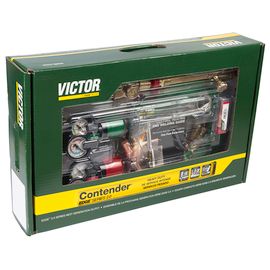 Victor® Contender® EDGE 2.0 Heavy Duty Acetylene Cutting/Heating/Welding Outfit CGA-540/CGA-510 Victor® Contender® EDGE 2.0 Heavy Duty Acetylene Cutting/Heating/Welding Outfit CGA-540/CGA-510