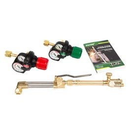 Victor® Journeyman® Select EDGE™ 2.0 Heavy Duty Acetylene Cutting/Heating/Welding Outfit CGA-540/CGA-300 Victor® Journeyman® Select EDGE™ 2.0 Heavy Duty Acetylene Cutting/Heating/Welding Outfit CGA-540/CGA-300