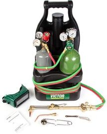 Victor® Light Duty Acetylene Cutting/Heating/Welding Portable Tote Outfit CGA-540/CGA-300 Victor® Light Duty Acetylene Cutting/Heating/Welding Portable Tote Outfit CGA-540/CGA-300