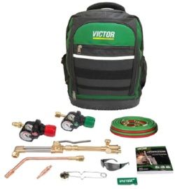 Victor® Model DLX 540/300 Journeyman Extra Heavy Duty Acetylene Brazing/Cutting/Welding Outfit CGA-300 Victor® Model DLX 540/300 Journeyman Extra Heavy Duty Acetylene Brazing/Cutting/Welding Outfit CGA-300