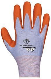 Superior Glove® Size 11 KnitActiv™ S10LXQ Latex Palm Coated Work Gloves With Cotton/Polyester Liner, Knit Wrist And Straight Thumb Superior Glove® Size 11 KnitActiv™ S10LXQ Latex Palm Coated Work Gloves With Cotton/Polyester Liner, Knit Wrist And Straight Thumb