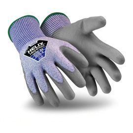 HexArmor® Size 10 Helix® 13 Gauge Polyurethane Palm And Fingertip Coated Work Gloves With Polyurethane And HPPE Liner And Knit Wrist HexArmor® Size 10 Helix® 13 Gauge Polyurethane Palm And Fingertip Coated Work Gloves With Polyurethane And HPPE Liner And Knit Wrist