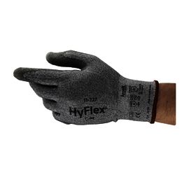 Ansell Size 7 HyFlex® 11-727 Polyurethane Work Gloves With HPPE, Nylon And Spandex Liner And Knit Wrist