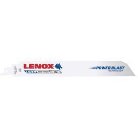 Lenox® Lazer®/POWER BLAST™ Technology 1" X .042" X 9" Bi-Metal Reciprocating Saw Blade 14 Teeth Per Inch