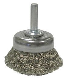Weiler® 1 3/4 Weiler® 1 3/4" X 1/4" Weiler® Stainless Steel Crimped Wire Cup Brush