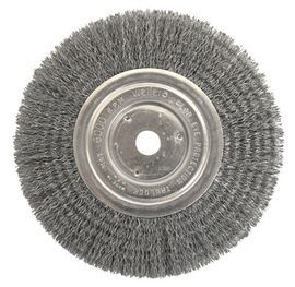 Weiler® 7" X 5/8" Wolverine™ Steel Crimped Wire Wheel Brush