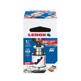 Lenox® Speed Slot® 1 1/2 Lenox® Speed Slot® 1 1/2" Bi-Metal Hole Saw 4/5 Variable Pitch Teeth Per Inch