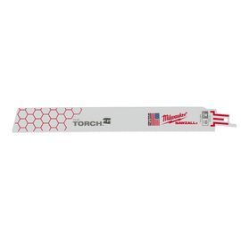 Milwaukee® SAWZALL®/THE TORCH™ 1 Milwaukee® SAWZALL®/THE TORCH™ 1" X .042" X 9" Bi-Metal/Demolition Reciprocating Saw Blade 18 Teeth Per Inch