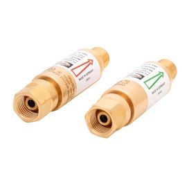 Harris® FlashGuard® Model 88-5 FBR (R&L) Fuel Gas And Oxygen Flashback Arrestor Set