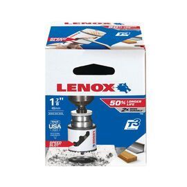 Lenox® Speed Slot® 1 7/8 Lenox® Speed Slot® 1 7/8" Bi-Metal Hole Saw 4/5 Variable Pitch Teeth Per Inch