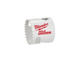 Milwaukee® HOLE DOZER™/Rip Guard™ 2 Milwaukee® HOLE DOZER™/Rip Guard™ 2" X 1 7/8" Bi-Metal/Multi-Purpose Hole Saw 3.5 Teeth Per Inch