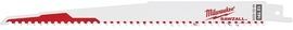 Milwaukee® SAWZALL® 3/4" X .035" X 9" Bi-Metal/Nail Embedded Wood Cutting Reciprocating Saw Blade 5 Teeth Per Inch
