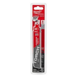 Milwaukee® SAWZALL®/THE TORCH™ 1 Milwaukee® SAWZALL®/THE TORCH™ 1" X .050" X 6" Thick Metal Cutting Reciprocating Saw Blade 7 Teeth Per Inch