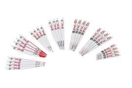 Milwaukee® SAWZALL® 6 Milwaukee® SAWZALL® 6" - 9" X Multi Bi-Metal/Multi-Purpose/Demolition Reciprocating Saw Blade Set 5 - 24 Teeth Per Inch