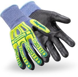 HexArmor® Size 11 Rig Lizard® 13 Gauge Polyurethane Palm And Fingertip Coated Work Gloves With Polyurethane And HPPE Liner And Knit Wrist