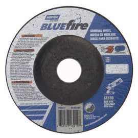 Norton® 4.5 Norton® 4.5" X 1/4" X 7/8" BlueFire® Extra Coarse Grit Zirconia Alumina Type 27 Depressed Center Grinding Wheel