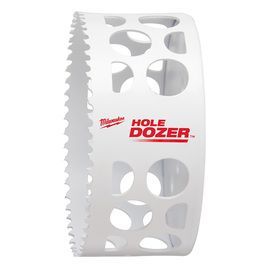 Milwaukee® HOLE DOZER™/Rip Guard™ 4 Milwaukee® HOLE DOZER™/Rip Guard™ 4" Bi-Metal Hole Saw 3.5 Teeth Per Inch