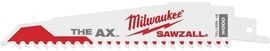 Milwaukee® SAWZALL®/THE AX™ 1" X .062" X 9" Bi-Metal/Demolition Reciprocating Saw Blade 5 Teeth Per Inch