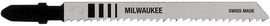 Milwaukee® 9/32" X 4" General Purpose Jig Saw Blade 10 Teeth Per Inch