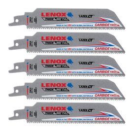 Lenox® 1 Lenox® 1" X .050" X 6" Reciprocating Saw Blade 8 Teeth Per Inch