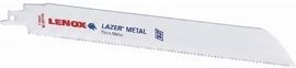 Lenox® Lazer®/T2™ Technology 1 Lenox® Lazer®/T2™ Technology 1" X .042" X 6" Bi-Metal Reciprocating Saw Blade 18 Teeth Per Inch