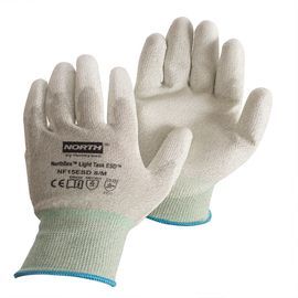 PIP Global Safety® Size 9 NorthFlex Light Task ESD™ 15 Gauge Polyurethane Work Gloves With Thunderon® ESD Liner And Knit Wrist