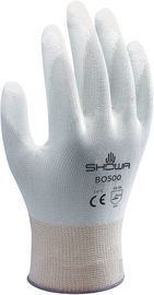 SHOWA™ 2X 13 Gauge Polyurethane Palm Coated Work Gloves With Nylon Knit Liner And Knit Wrist