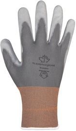 Superior Glove® Size 11 KnitActiv™ S13GPU Solvent Based Polyurethane Palm Coated Work Gloves With Nylon Liner, Knit Wrist And Straight Thumb Superior Glove® Size 11 KnitActiv™ S13GPU Solvent Based Polyurethane Palm Coated Work Gloves With Nylon Liner, Knit Wrist And Straight Thumb