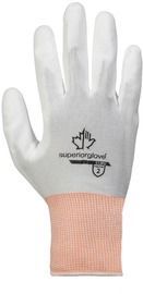 Superior Glove® Size 9 KnitActiv™ S13WPPU Solvent Based Polyurethane Palm Coated Work Gloves With Polyester Liner, Knit Wrist And Straight Thumb Superior Glove® Size 9 KnitActiv™ S13WPPU Solvent Based Polyurethane Palm Coated Work Gloves With Polyester Liner, Knit Wrist And Straight Thumb